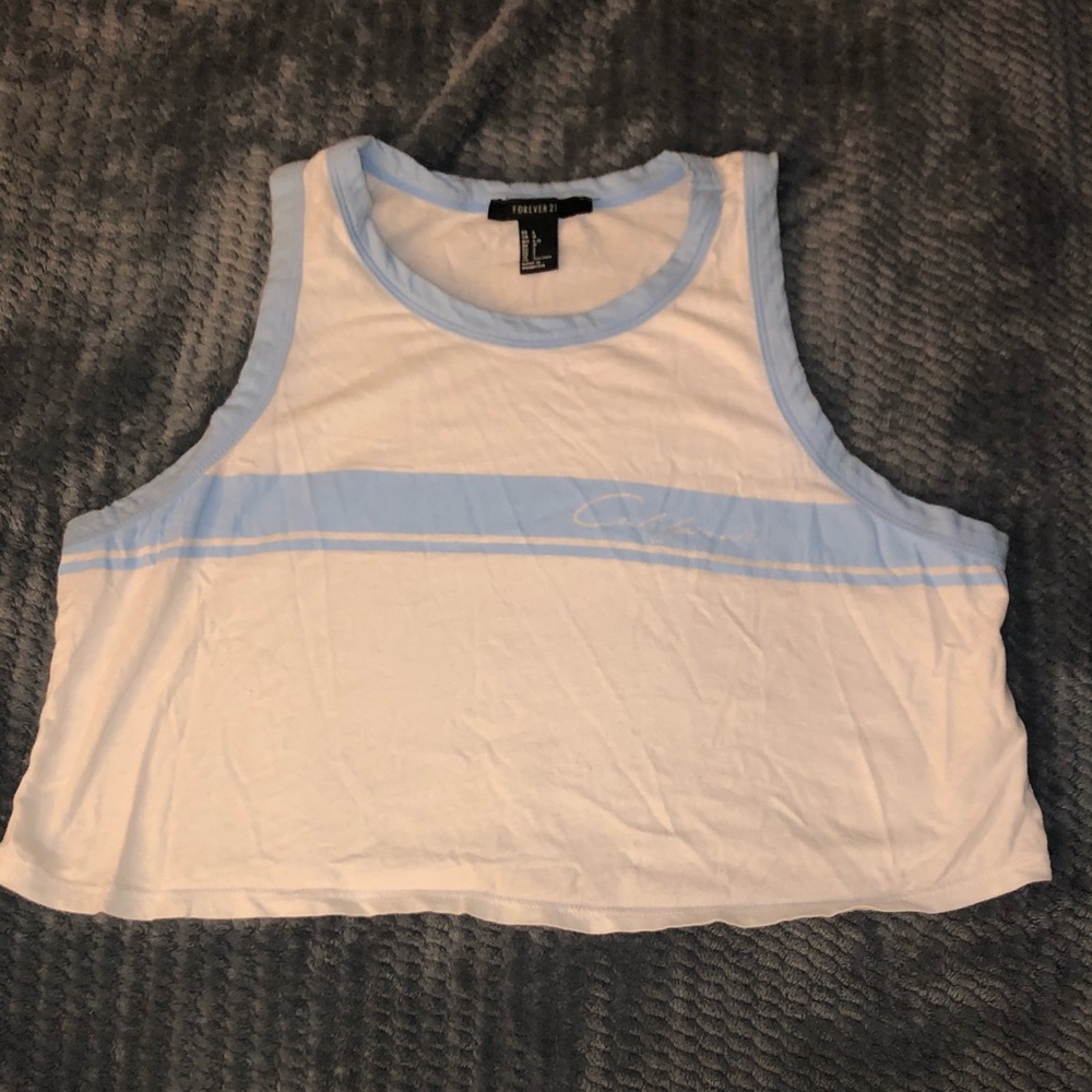 Cropped California Tank Top